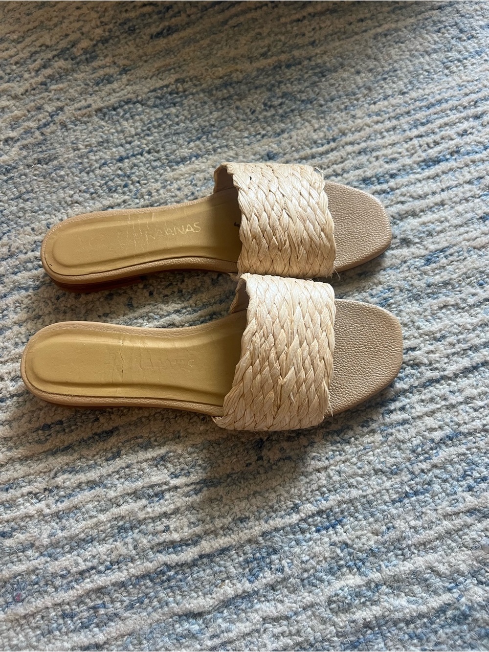 Kaanas Raffia Sandals 8 - Picture 7 of 7